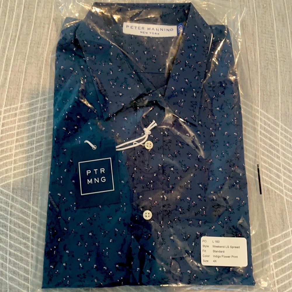 BRAND NEW - BUTTON DOWN SHIRT FOR SHORTER MEN